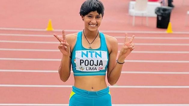 <div class="paragraphs"><p>India's Pooja Singh rewrote the national U20 women’s national record in high jump to qualify for the final with a ninth-place finish in the qualification round at the ongoing World Athletics U20 Championships.&nbsp;</p></div>