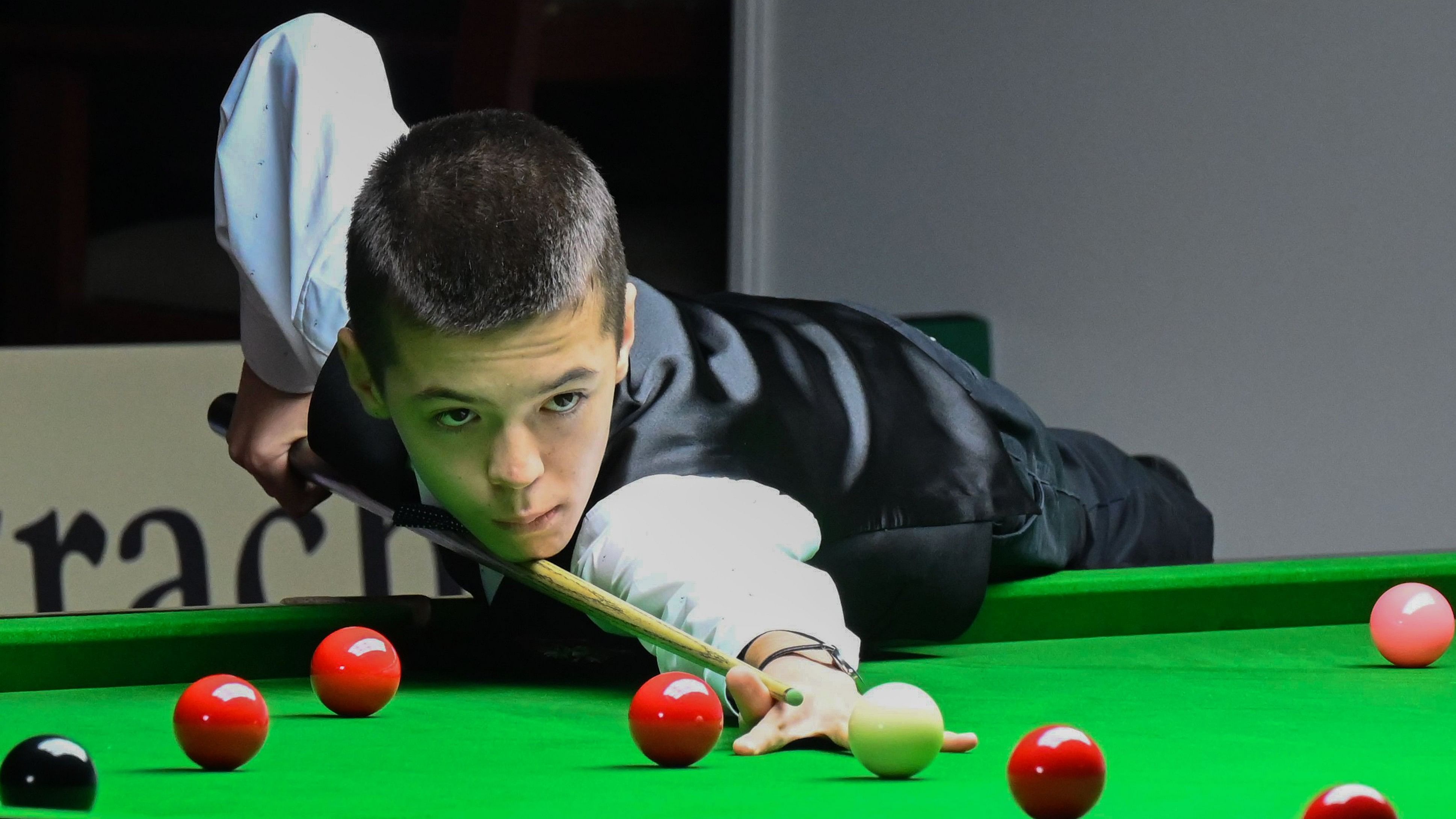 <div class="paragraphs"><p>Poland’s Michal Szubarczyk pots a red during his hard-fought semifinal win over Tirdad Azadipour of Iran in the IBSF World U-21 Snooker Championship on Friday.&nbsp;</p></div>