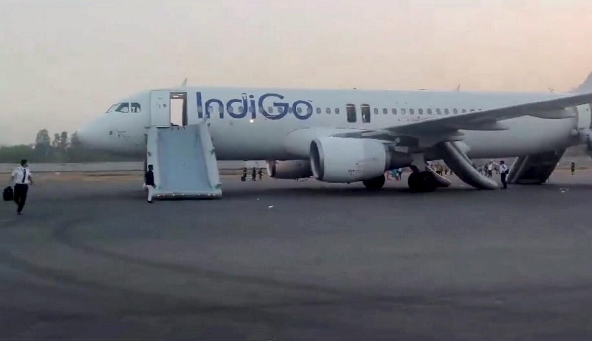 <div class="paragraphs"><p>Representative image of an IndiGo airline.&nbsp;</p></div>