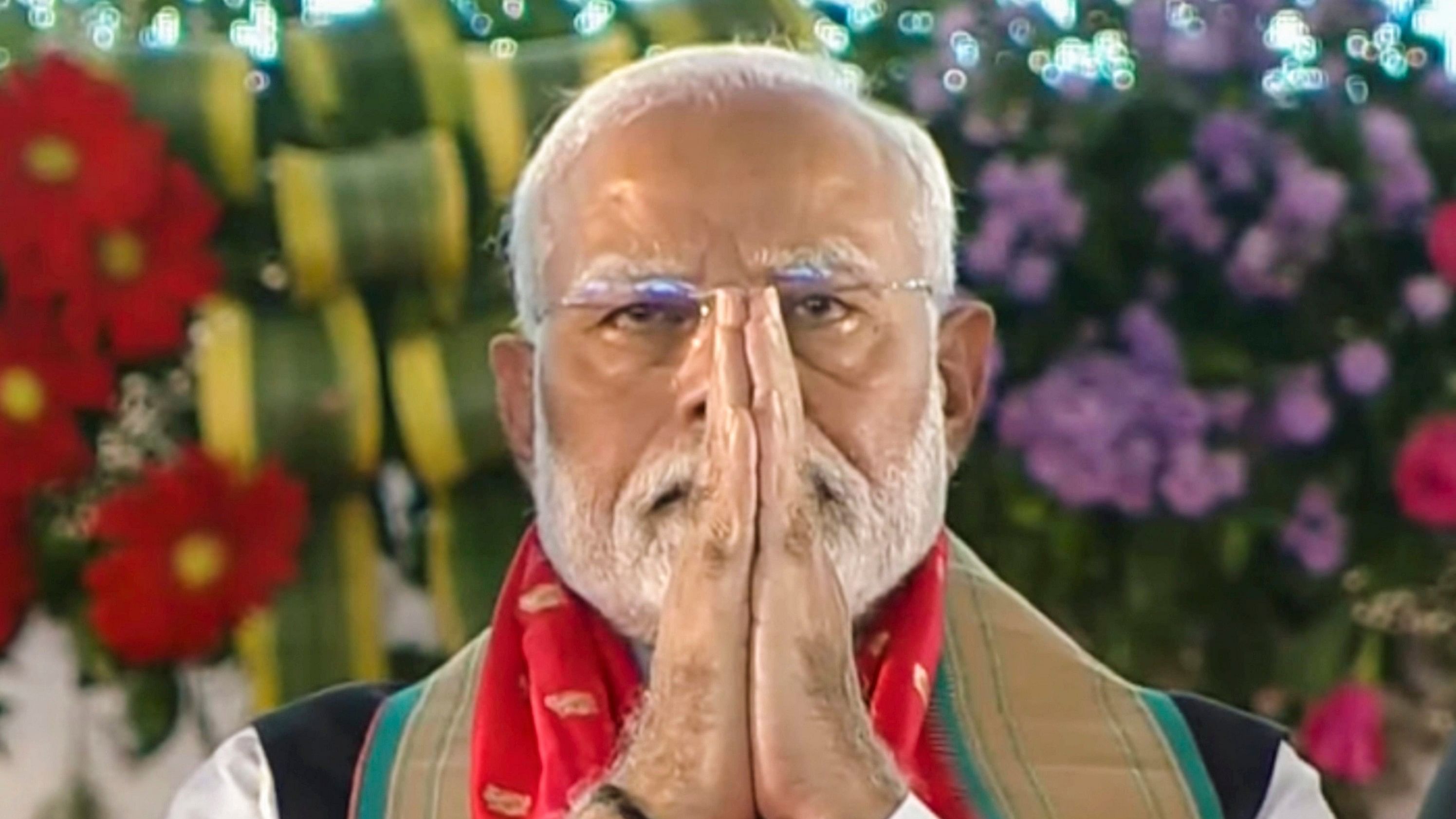 <div class="paragraphs"><p> Prime Minister Narendra Modi during laying of the foundation stone of Vadhvan Port and launching of development works, in Palghar, Maharashtra, Friday, Aug 30, 2024.</p></div>