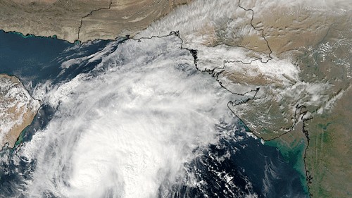 <div class="paragraphs"><p>Representative image of cyclone forming over Gujarat </p></div>