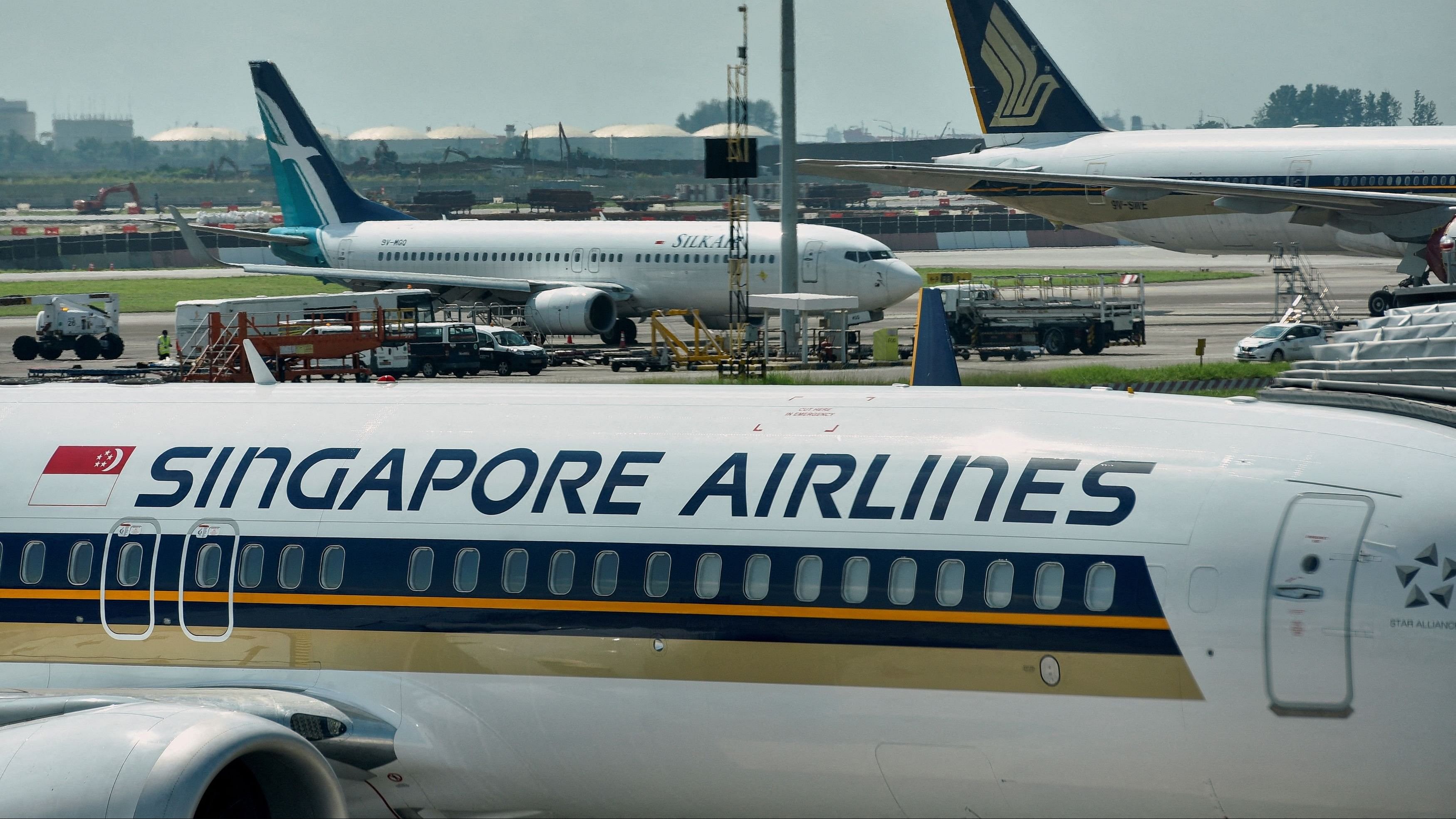 <div class="paragraphs"><p>Singapore Airlines planes.</p></div>