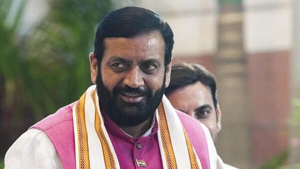 <div class="paragraphs"><p>Haryana Chief Minister Nayab Singh Saini at the BJP headquarters for the party's central election committee (CEC) meeting, in New Delhi.</p></div>