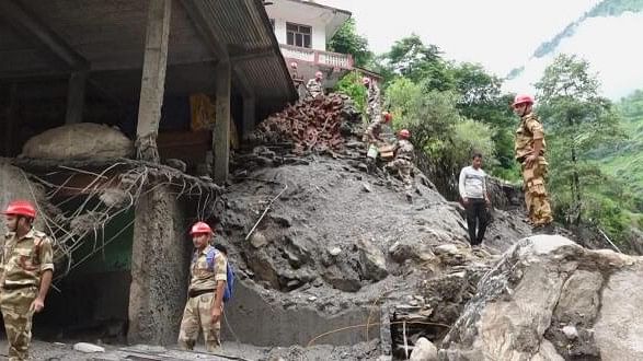 <div class="paragraphs"><p>Search and rescue operation continues following cloudburst, in Rampur area of Shimla district, Saturday.&nbsp;</p></div>