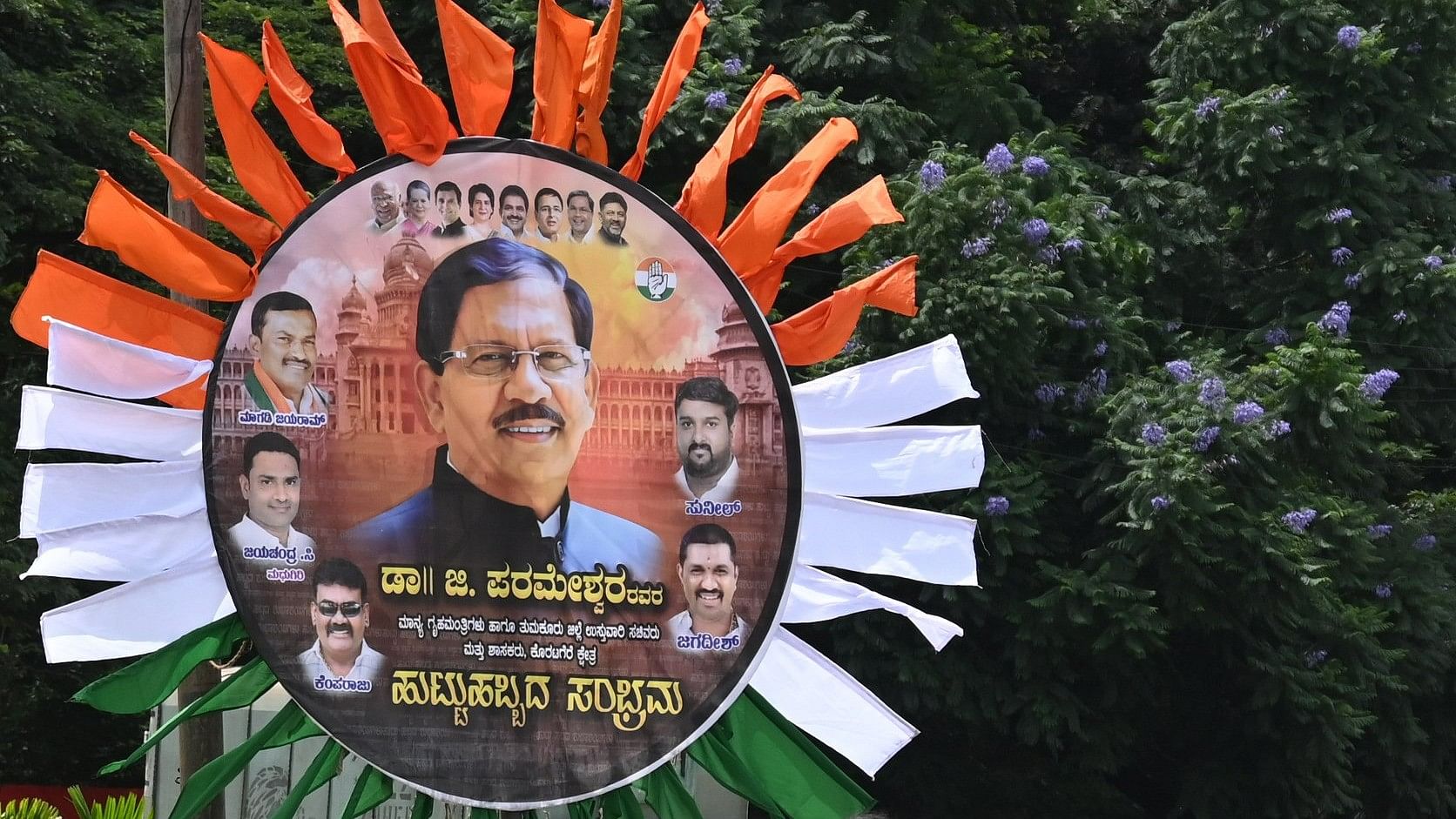 <div class="paragraphs"><p>A flex outside the BBMP office. </p></div>