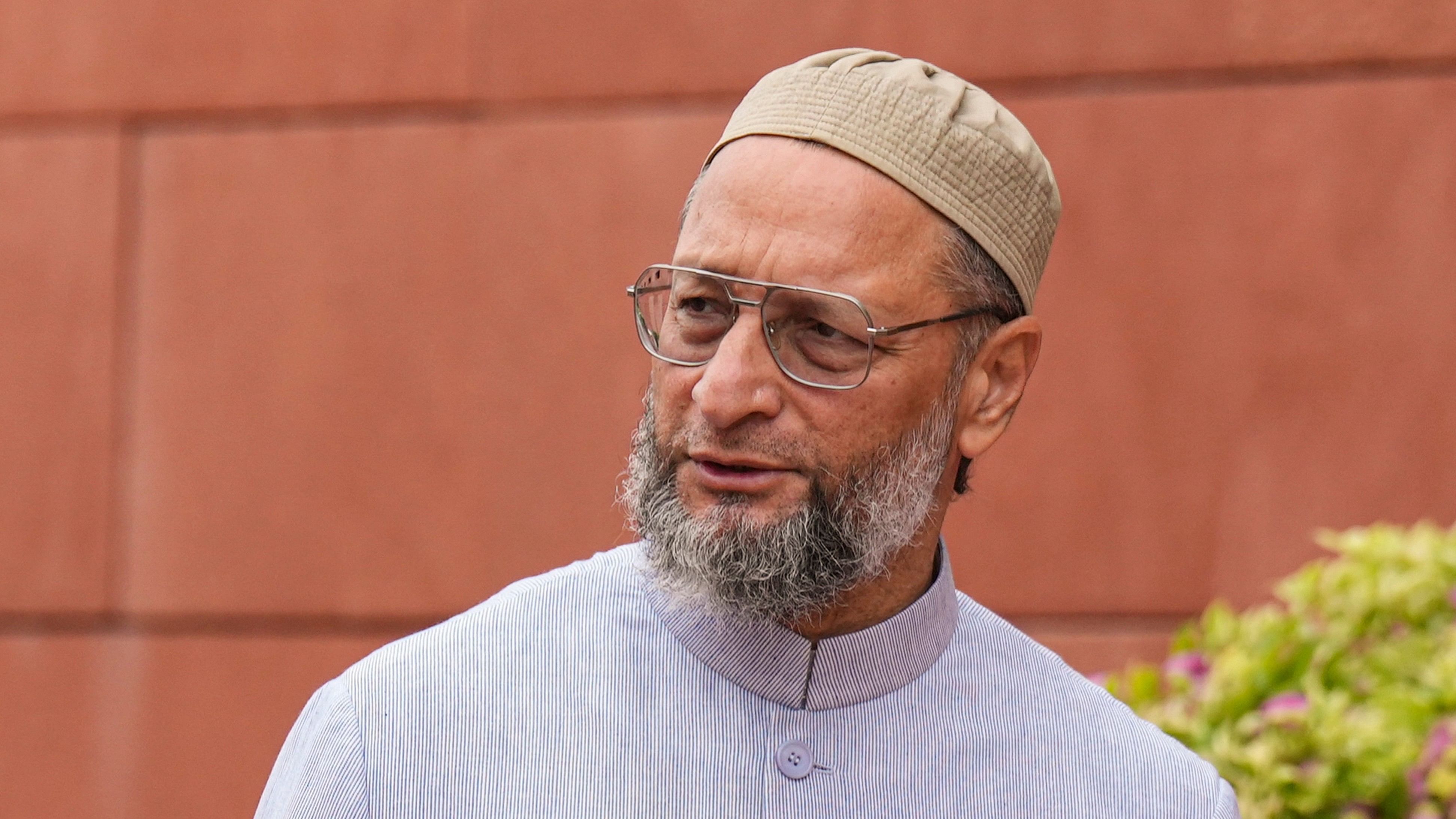 <div class="paragraphs"><p>AIMIM MP Asaduddin Owaisi during the Monsoon Session of the Parliament, in New Delhi, Thursday, July 25, 2024. </p></div>