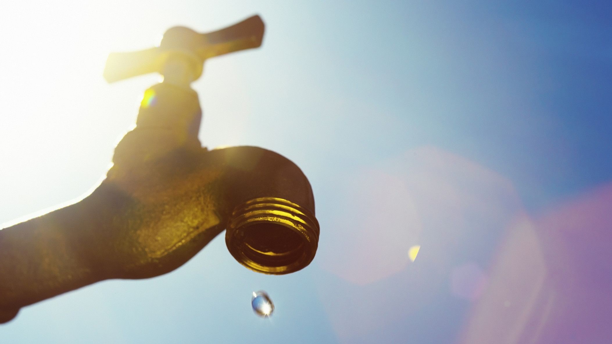 <div class="paragraphs"><p>Representative image showing a drop of water falling from a tap</p></div>