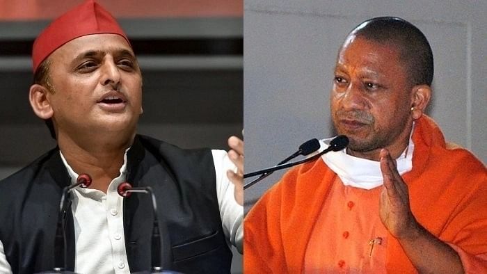 <div class="paragraphs"><p>SP chief Akhilesh Yadav (left) and UP CM Yogi Adityanath. </p></div>