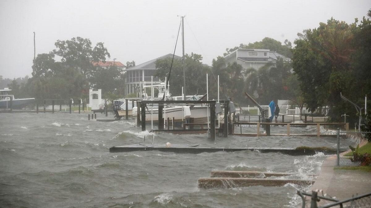 <div class="paragraphs"><p>The Shore Acres neighborhood begins to flood from high tide in the Tampa Bay while Tropical Storm Debby approaches the gulf coast, in St. Petersburg, Florida, US.</p></div>