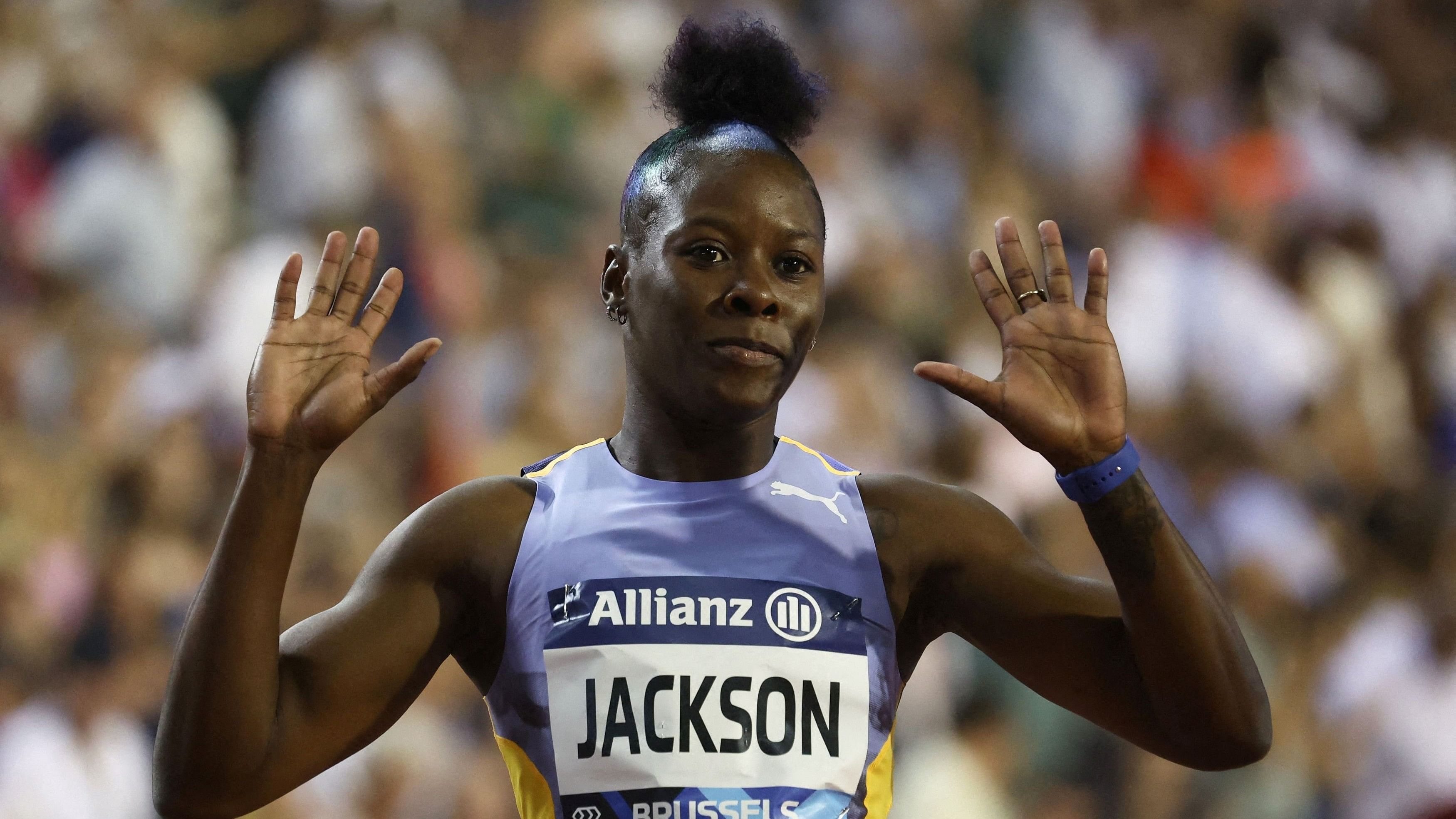 <div class="paragraphs"><p> Jamaica's Shericka Jackson </p></div>