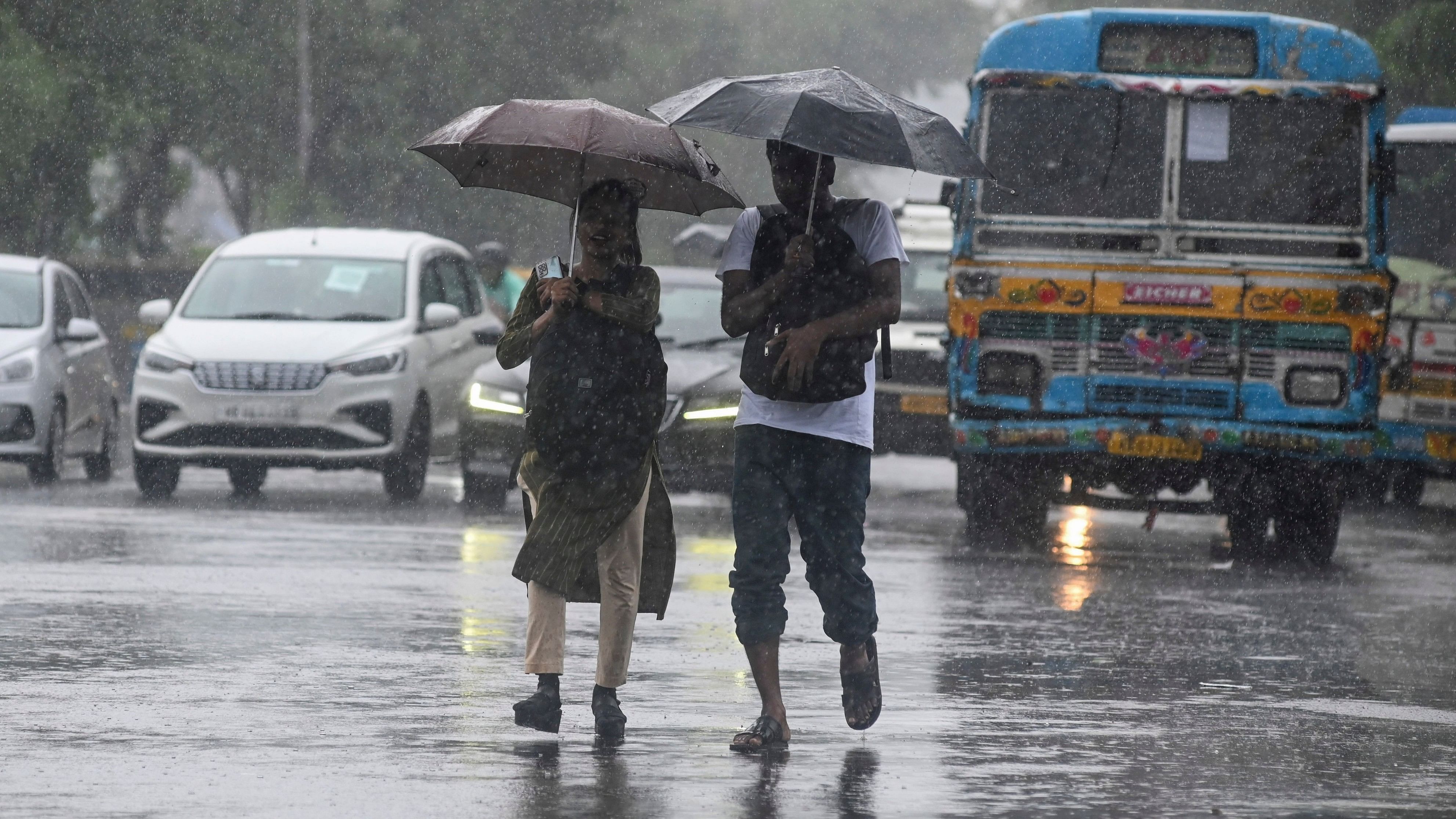 <div class="paragraphs"><p>Representative image of rains in West Bengal.</p></div>