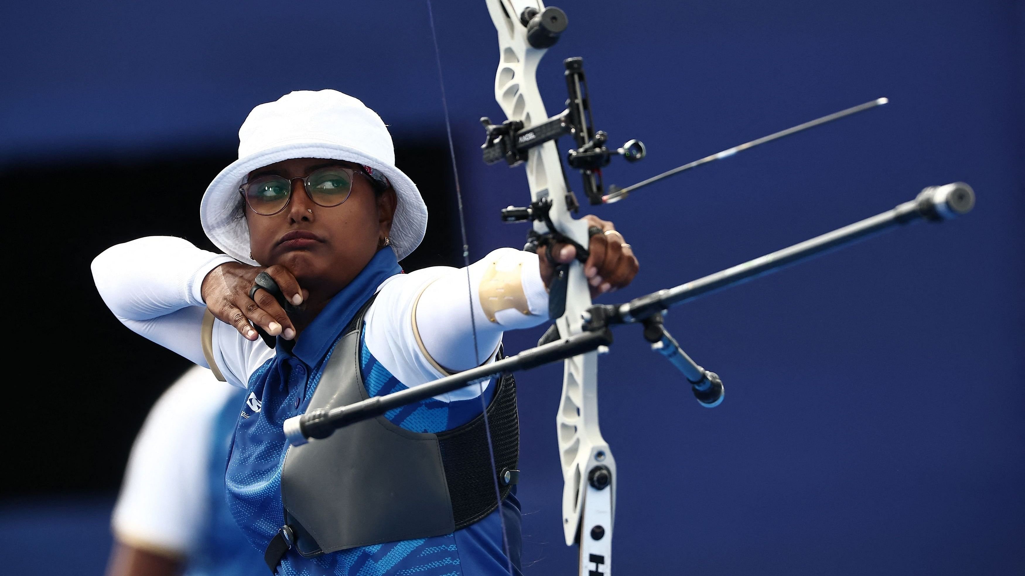 <div class="paragraphs"><p>Deepika Kumari  in action at the Paris Olympics. </p></div>