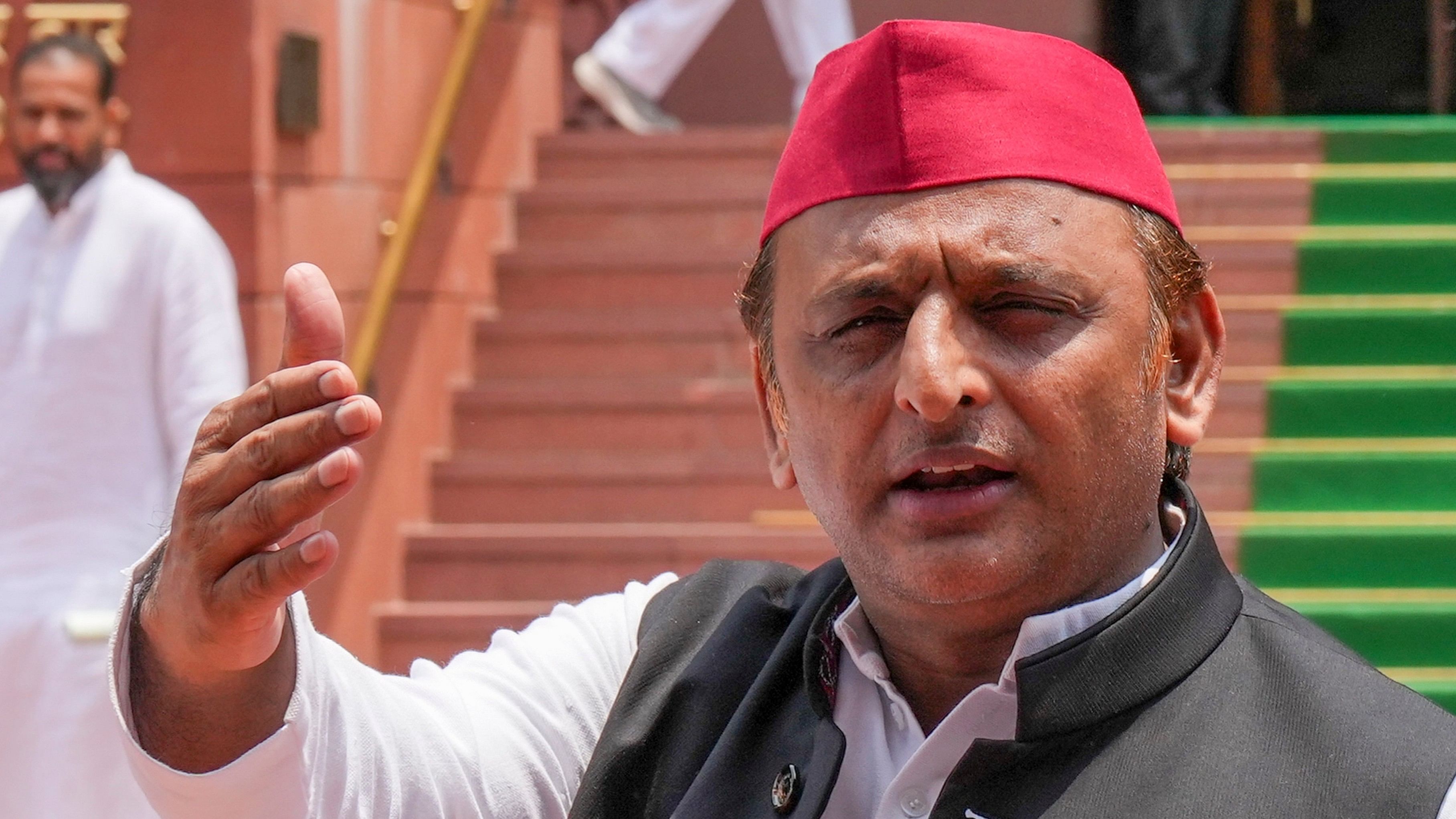 <div class="paragraphs"><p> Samajwadi Party MP Akhilesh Yadav during the Monsoon session of Parliament, in New Delhi.&nbsp;</p></div>