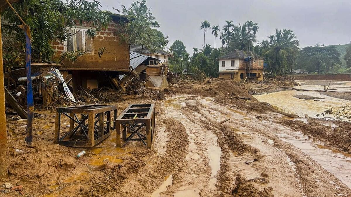 <div class="paragraphs"><p>Wayanad: Landslide affected areas of Mepaddi in Wayanad district.</p></div>