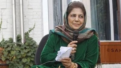 <div class="paragraphs"><p>PDP party president Mehbooba Mufti.</p></div>