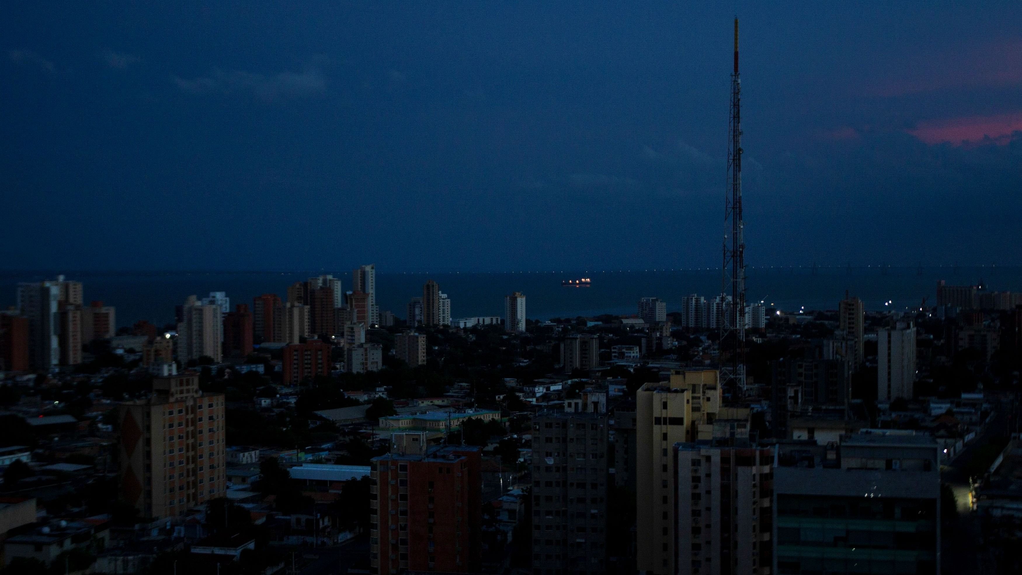 <div class="paragraphs"><p>A view of the buildings in the dark during a power outage in Maracaibo, Venezuela.</p></div>