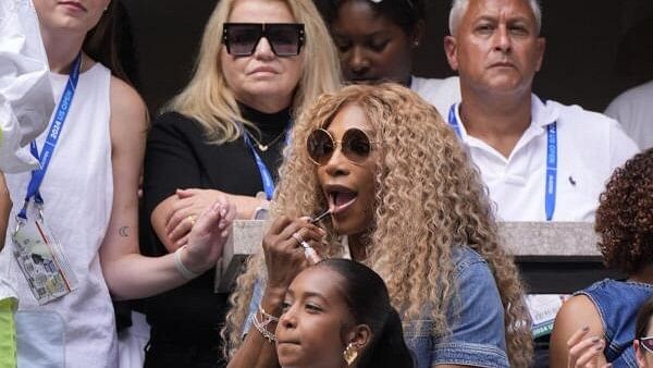 <div class="paragraphs"><p>Former tennis player Serena Williams is seen in the stands during the third round match between Australia's Christopher O'Connell and Italy's Jannik Sinner.</p></div>