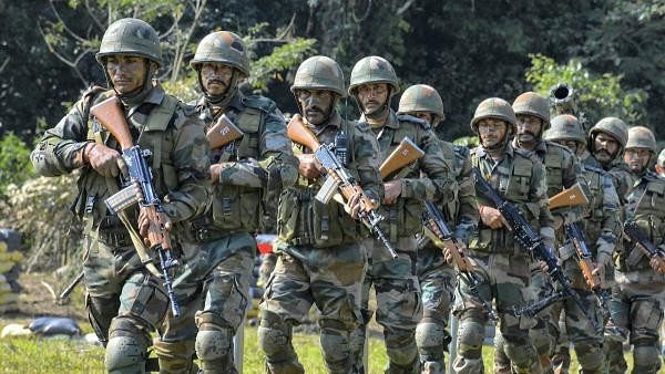 <div class="paragraphs"><p>Indian Army men at exercise.</p></div>