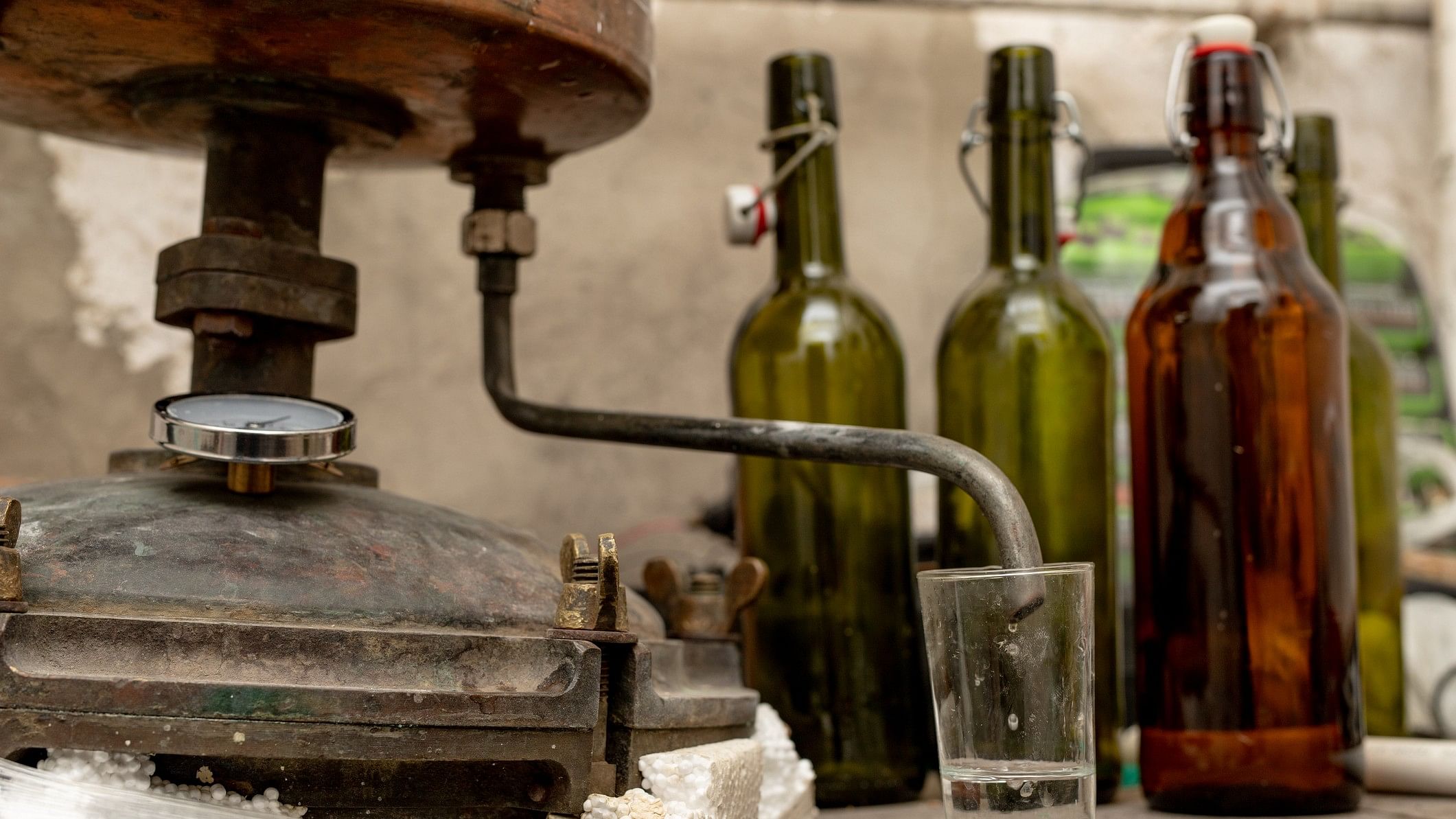 <div class="paragraphs"><p>Image showing bottles of illicit liquor. For representational purposes.</p></div>