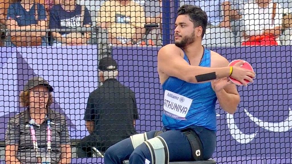 <div class="paragraphs"><p>India's Yogesh Kathuniya clinched his second consecutive Paralympic silver medal in men's discus throw F-56 event with a season's best performance at the ongoing Games here on Monday.</p></div>