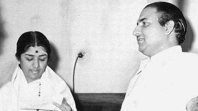 <div class="paragraphs"><p>Lata Mangeshkar (left) and Mohammad Rafi.</p></div>