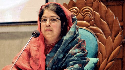 <div class="paragraphs"><p>Former Bangladesh Parliament Speaker Shirin Sharmin Chaudhury.</p></div>