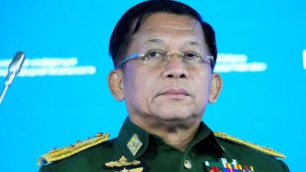 <div class="paragraphs"><p>Commander-in-Chief of Myanmar's armed forces, Senior General Min Aung Hlaing attends the IX Moscow conference on international security in Moscow, Russia.&nbsp;</p></div>