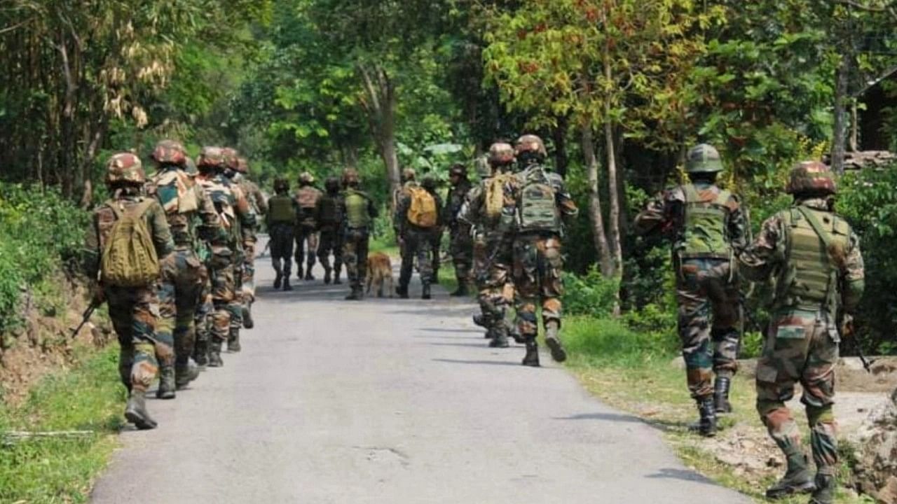 <div class="paragraphs"><p>Army, Assam Rifles, CAPF &amp; Police personnel  in  Manipur. (Representative image)</p></div>