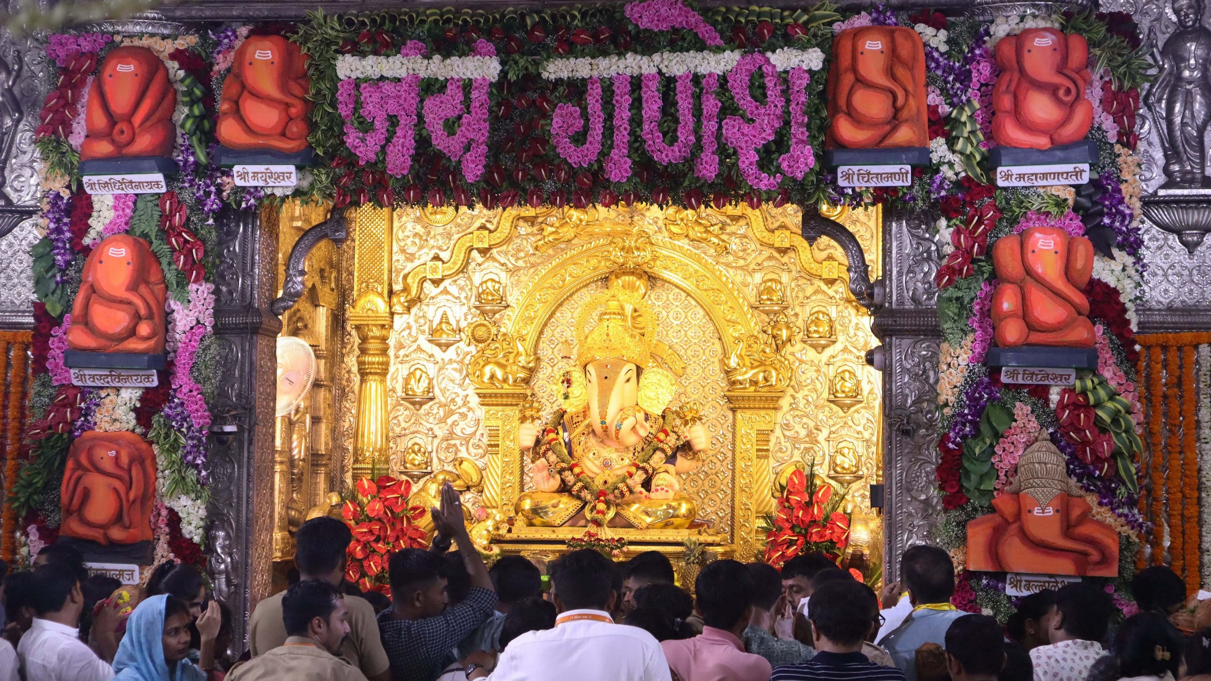 <div class="paragraphs"><p>Representative image of a Ganpati pandal in Pune.</p></div>