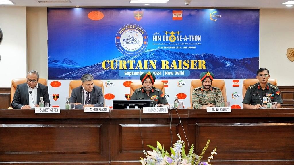 <div class="paragraphs"><p>The curtain raiser event for Indian Army's 'HIM-DRONE-A-THON 2'.</p></div>