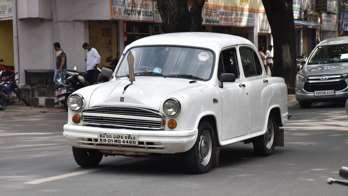 <div class="paragraphs"><p>Hindustan Motors' Ambassador.</p></div>