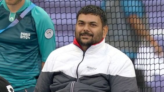 <div class="paragraphs"><p>Paralympics gold medallist in men's club throw F51 event Dharambir.</p></div>