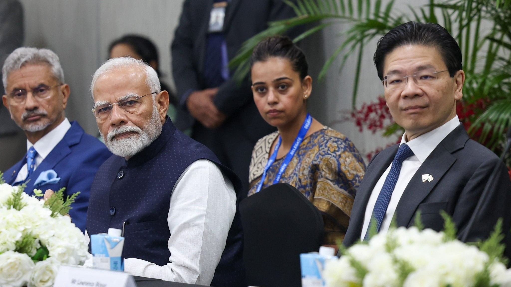 <div class="paragraphs"><p>Modi is here on a two-day visit at the invitation of Wong.</p></div>