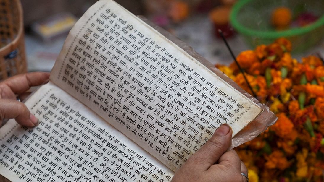 <div class="paragraphs"><p>Representative image of a Hindu religious text.&nbsp;</p></div>