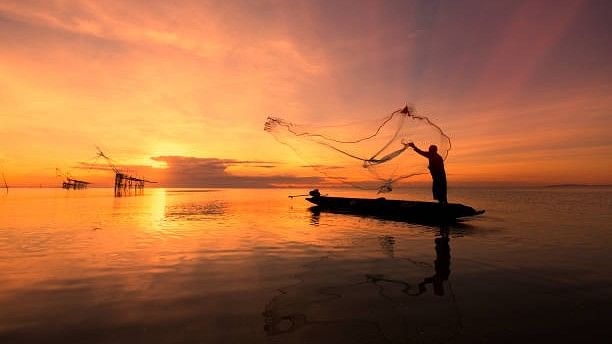 <div class="paragraphs"><p>Image showing a fisherman at sea. (For representative purposes)</p></div>