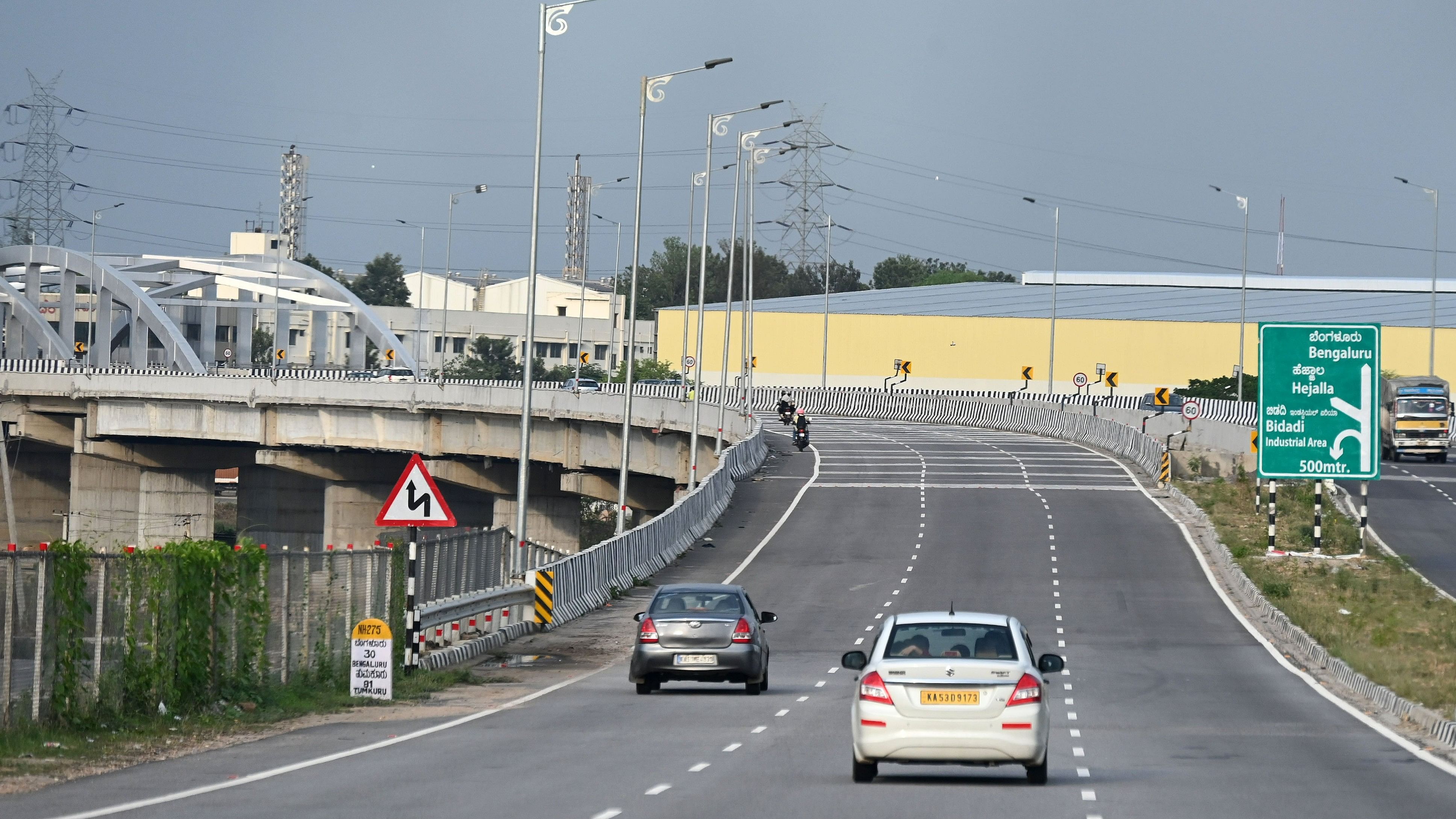 <div class="paragraphs"><p>The permissible speed limit on Bengaluru-Mysuru expressway is 100 kmph, with a buffer of another 5 kmph. </p></div>