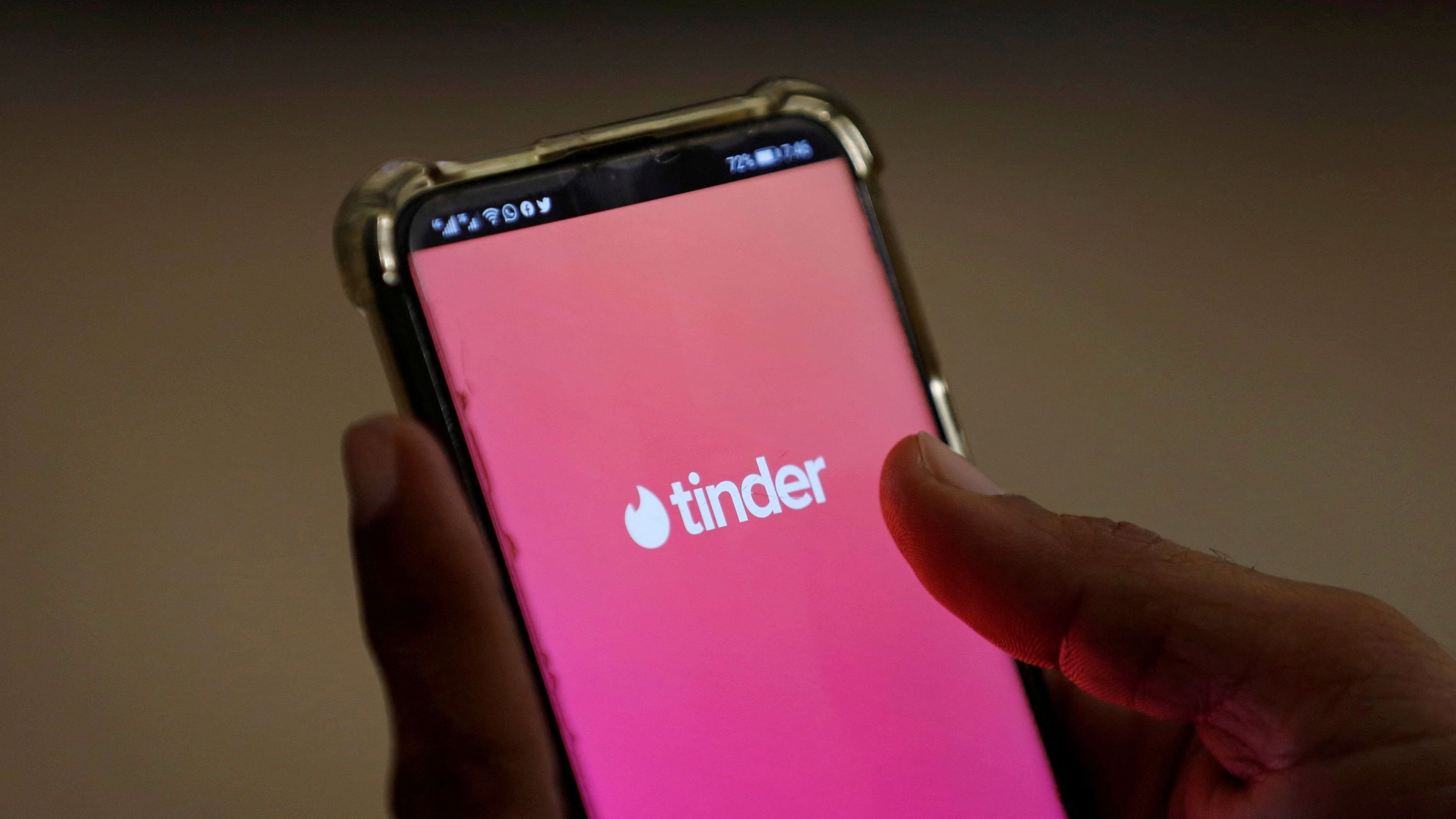 <div class="paragraphs"><p>Representative image showing Tinder app.</p></div>