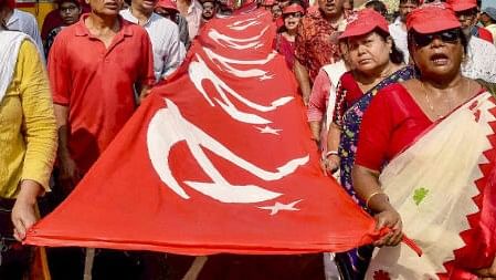 <div class="paragraphs"><p>CPI(M) protestors. Representative image</p></div>