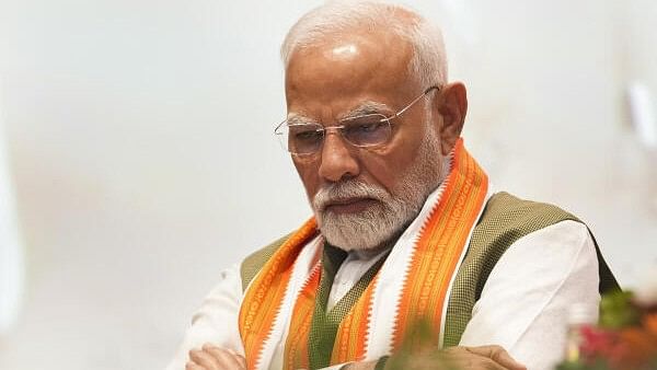 <div class="paragraphs"><p>Prime Minister Narendra Modi during the launch of BJP's membership campaign 'Sadasyata Abhiyan 2024', in New Delhi.</p></div>