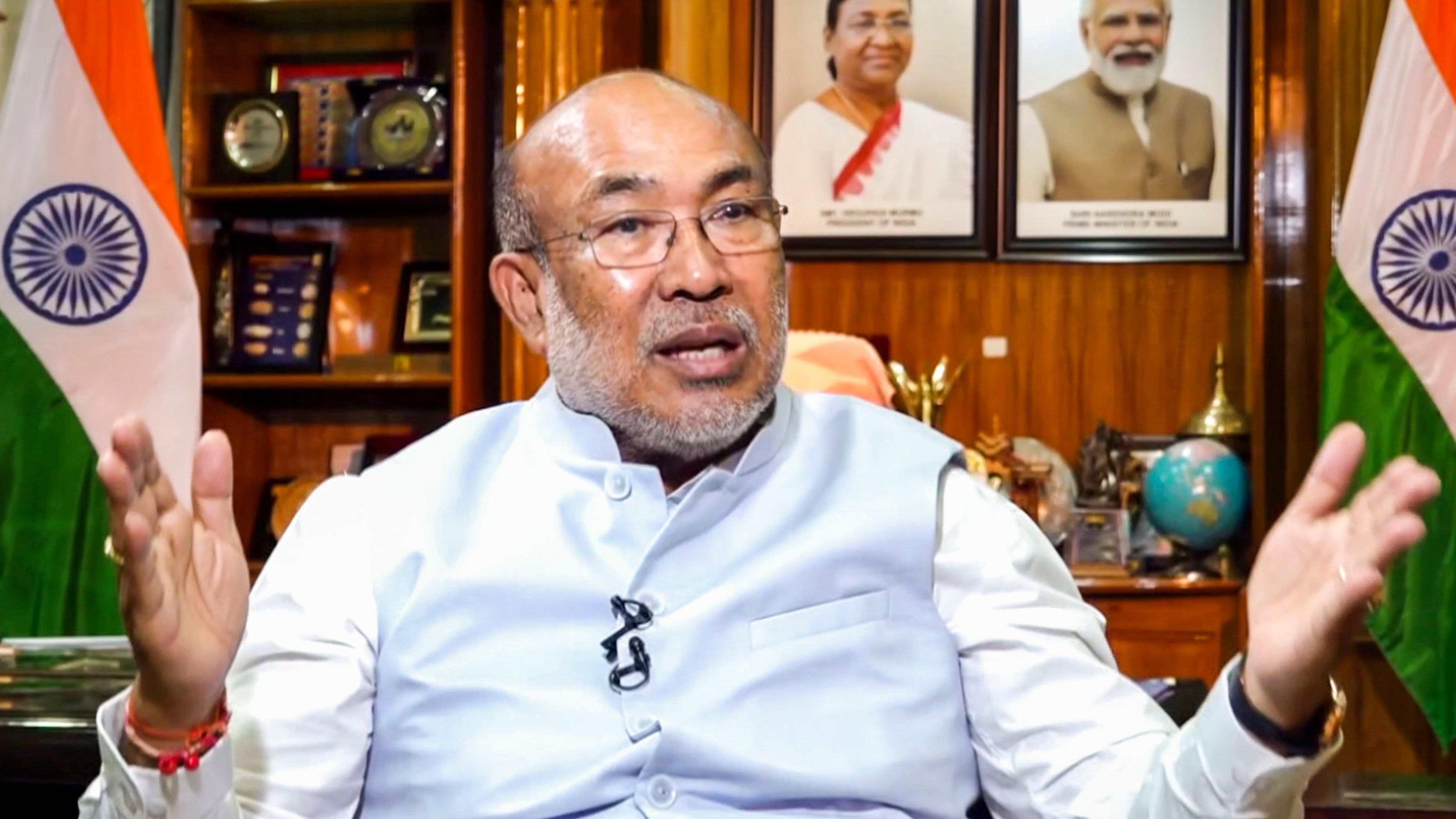 <div class="paragraphs"><p>Manipur Chief Minister N Biren Singh.</p></div>