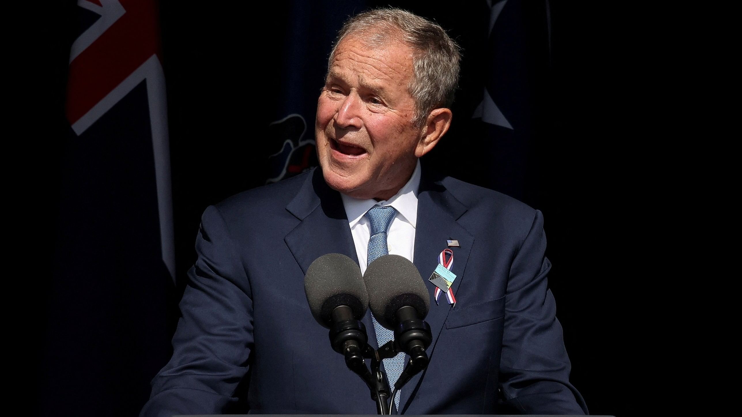 <div class="paragraphs"><p>Former US President George W Bush.</p></div>