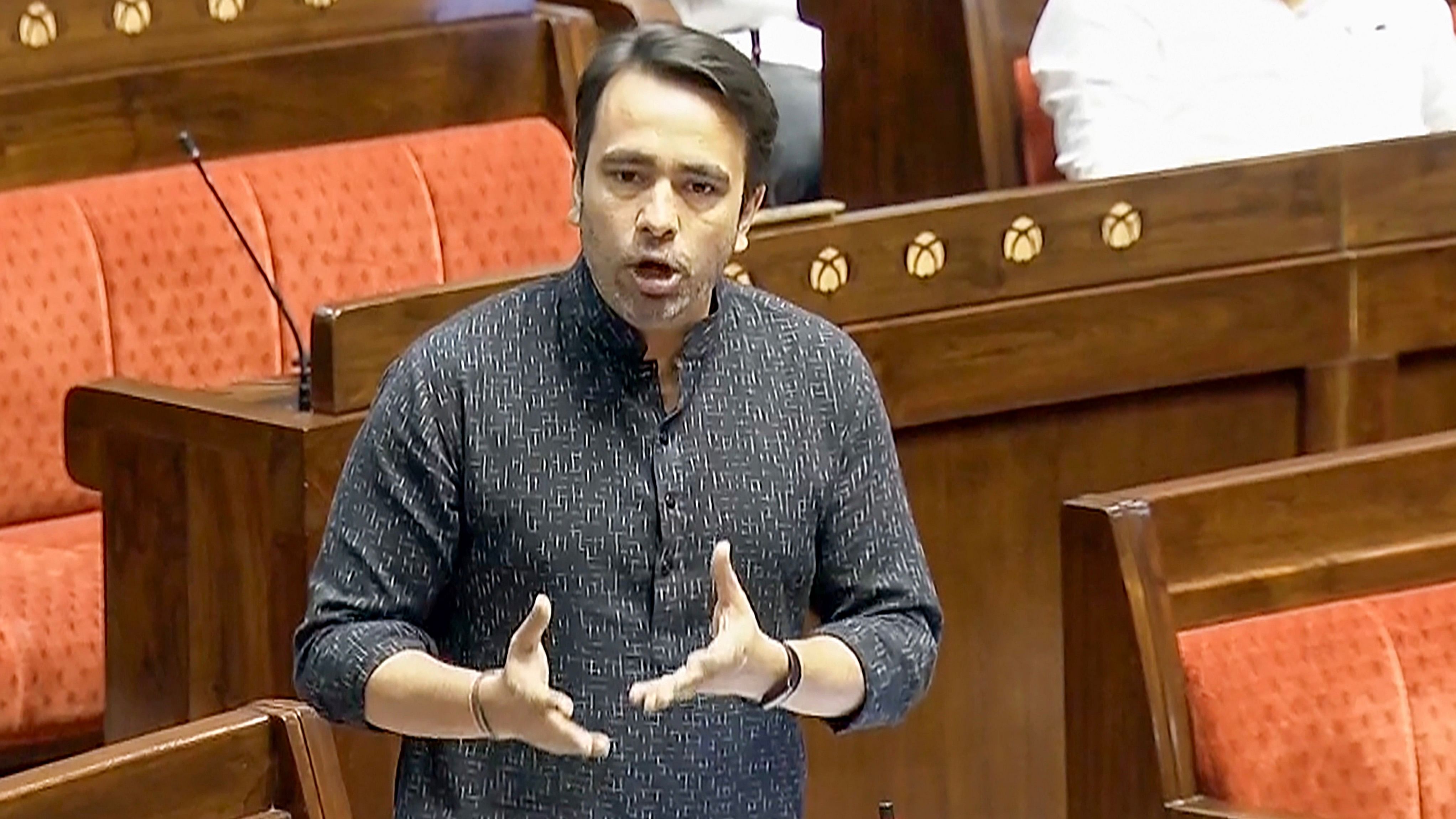 <div class="paragraphs"><p>RLD chief Jayant Chaudhary speaks in the Rajya Sabha during the Monsoon session of Parliament, in New Delhi, Wednesday, Aug. 7, 2024. </p></div>