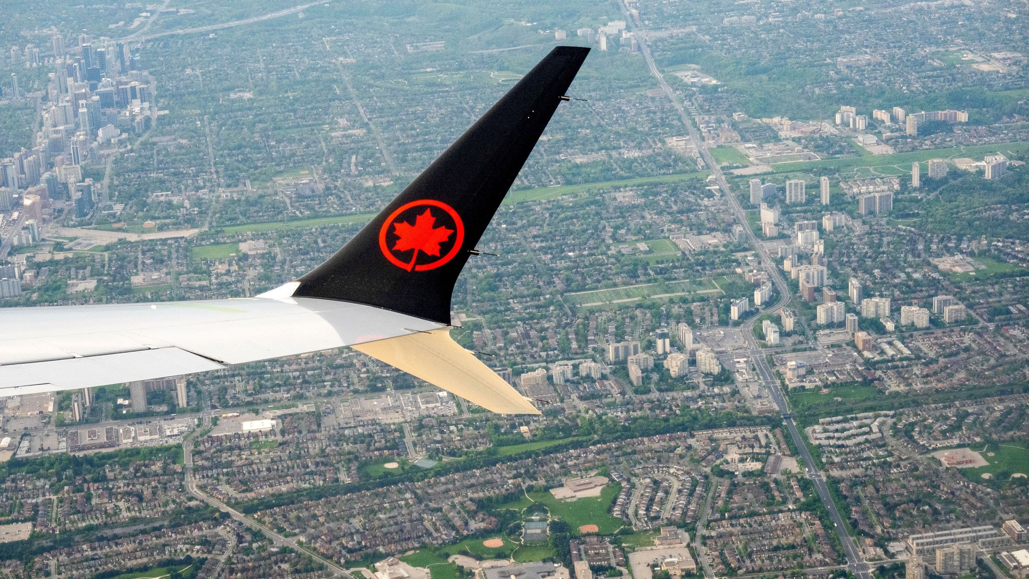 <div class="paragraphs"><p>An Air Canada plane is seen.</p></div>