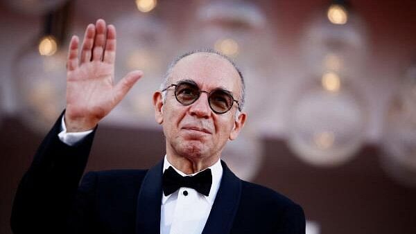 <div class="paragraphs"><p>Giuseppe Tornatore poses on the red carpet during the closing ceremony of the 81st Venice Film Festival, Venice, Italy, September 7, 2024.</p></div>