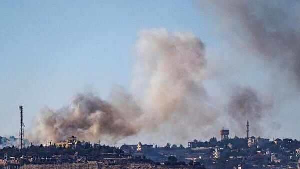 <div class="paragraphs"><p>Representative image showing Israeli airstrikes.&nbsp;</p></div>