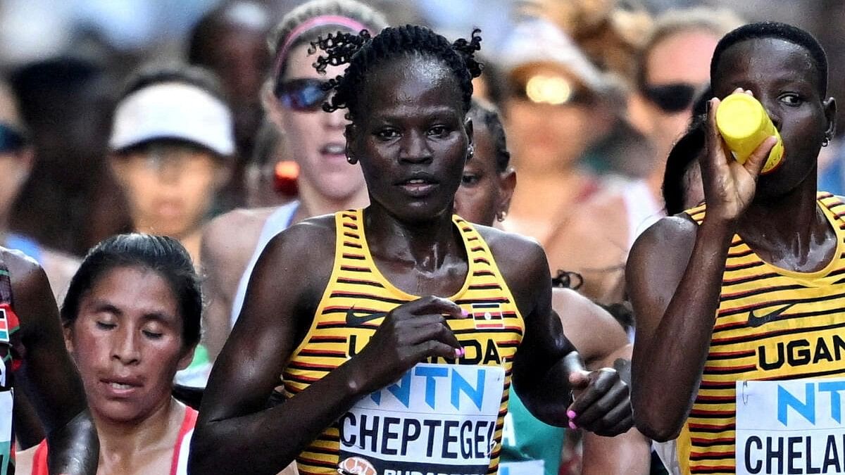 <div class="paragraphs"><p>Ugandan Olympic runner Rebecca Cheptegei, who died after being set on fire by&nbsp;Dickson Ndiema Marangach.</p></div>