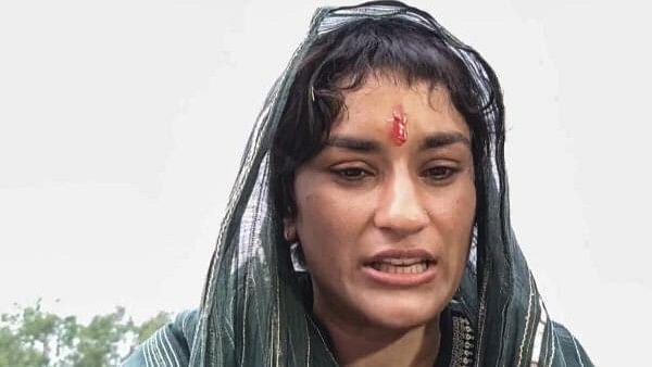 <div class="paragraphs"><p>Congress' wrestler-turned-politician Vinesh Phogat.</p></div>