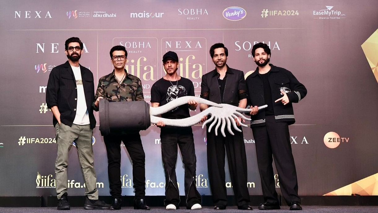 <div class="paragraphs"><p>Celebs at&nbsp;IIFA 2024 India press conference.</p></div>