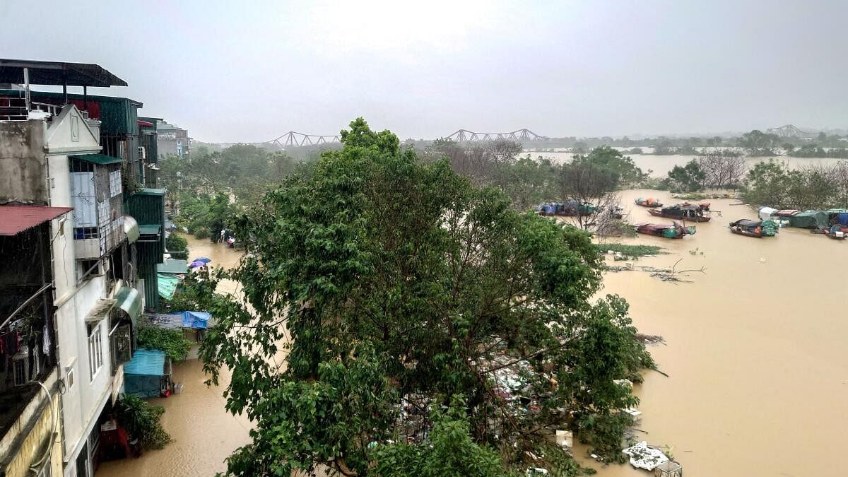 <div class="paragraphs"><p>A generic view of a flooded street following the impact of Typhoon Yagi, in Hanoi, Vietnam.&nbsp;</p></div>