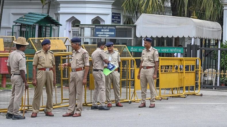 <div class="paragraphs"><p>File photo of Bengaluru police personnel. (Representative image)</p></div>